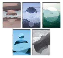 Herlitz Füzet A/5 vonalas HERLITZ 60lap Unnatural, matt fólia, vegyes minta nem választható