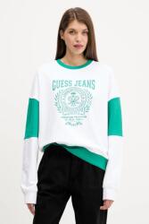 Guess Jeans pamut melegítőfelső - fehér XS - answear - 21 790 Ft