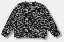 PINKO gyerek melegítőfelső pamutból - fekete 116 - answear - 28 190 Ft