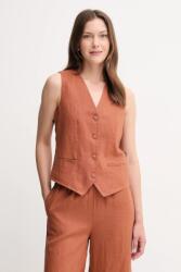 United Colors of Benetton vászonmellény - narancssárga 40