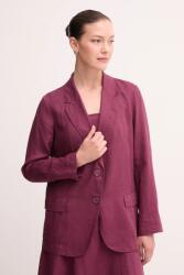 United Colors of Benetton len blézer - burgundia 34