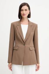 Guess zakó DOROTHEE barna, sima, egysoros gombolású, W5YN41 WHD92 - barna XS