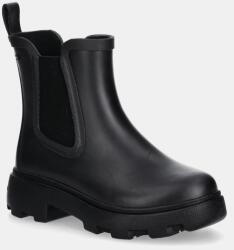 Tommy Hilfiger gumicsizma FLAG ANKLE RAINBOOT WARM LINING fekete, FW0FW08974 - fekete Női 40