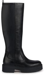 GEOX csizma D SPHERICA EC7 F fekete, női, magassarkú, D36VDF 043BC C9999 - fekete Női 41