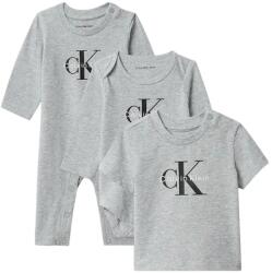 Calvin Klein Jeans baba szett 3 db - szürke 62