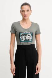 Guess t-shirt ANIMALIER zöld, W5YI27 J1314 - zöld L