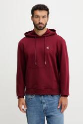 Calvin Klein pamut melegítőfelső - burgundia S - answear - 26 990 Ft