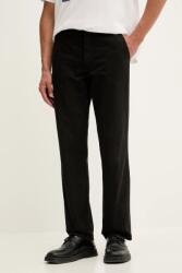 Levi's pamut nadrág fekete, egyenes, A5753 - fekete 31/34