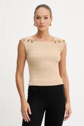GUESS top EVANGELINE bézs, sima, W5YR12 Z0130 - bézs S