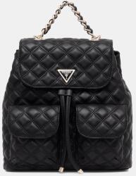 GUESS hátizsák GIULLY fekete, kis, sima, HWQG96 73330 - fekete Univerzális méret