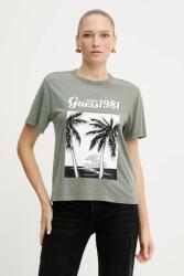 Guess pamut póló zöld, W5YI17 I3Z14 - zöld XS
