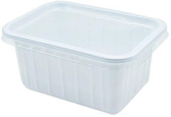 Doboz szögletes tető PP 500-1000 ml 50 db/csomag (7714) - cartridge