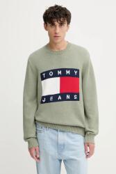 Tommy Hilfiger pamut pulóver - zöld M - answear - 28 190 Ft