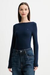 Tommy Hilfiger hosszú ujjú sötétkék, WW0WW47309 - sötétkék XL