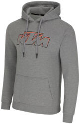 KTM Essential light grey zip kapucnis pulóver (3PW25001700X)