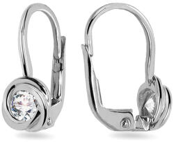 Heratis Forever Fülbevaló fehérarany csomókkal, cirkóniákkal, 9K IZ16001AHR
