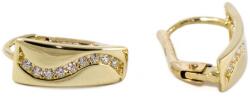 Ékszershop Kősorors sárga arany fülbevaló (1317792)