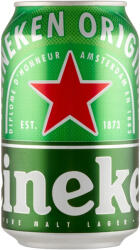 Heineken 0, 33l sör 5% dobozos DRS