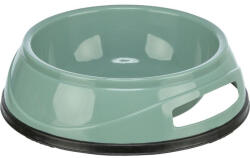 TRIXIE Műanyag Tál Gumiperemmel 0, 75l/16cm Zsálya (24952ZS)