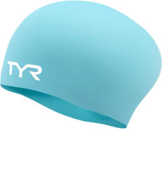 Tyr Plavecká čepička TYR Silicone Long Hair Türkiz