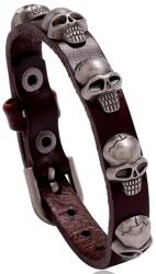 HARAHU Brățară Small Skull - Maro Închis KP33406