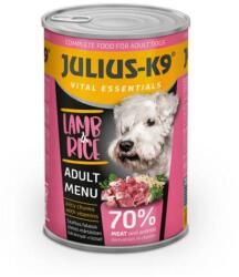 Julius-K9 Julius-K9 Bárány és Rizs konzerv kutyáknak 1230g - teljes értékű eledel (317519)