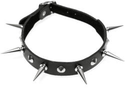 Black & Metal Zgardă Spikes - BWZ-702