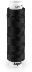 Hagal Ultrapoly 30, erős bőrvarró cérna, 100% poliészter, 50m, 240329, 999, fekete