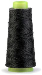 Fashion Viaszos poliészter cérna, extra erős, 0, 9mm, 100m, 240047, fekete
