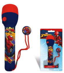 Kids Licensing Pókember Web-Slinger elemlámpa, zseblámpa 21 cm (EWA50079SP)