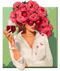 Ideyka Festés számok szerint - Virágzó hangulat ©Kira Corporal 40 x 50 cm