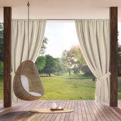  Garden vízálló kerti függöny elkötővel Bézs 155x200 cm (423903)