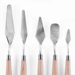 Sinoart Festőkés készlet, fém - 5 db-os