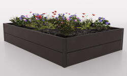 Wpcmagasagyas WPC Magaságyás 145x96x30 cm