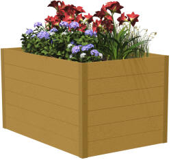 Wpcmagasagyas WPC Magaságyás tölgy 145x96x94 cm