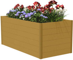 Wpcmagasagyas WPC Magaságyás tölgy 193x96x94 cm