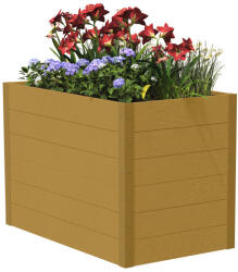 Wpcmagasagyas WPC Magaságyás tölgy 120x70x94 cm