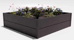 Wpcmagasagyas WPC Magaságyás 96x96x30 cm