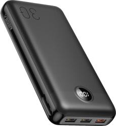 VEGER W3008PD-L30 VEGER Power bank LCD kijelzővel - 30000mAh Egyszerre 3 eszközt tölt be - PD20W Gyors töltés