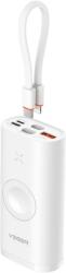 VEGER W1162S VEGER Mini Power bank LED-ekkel a töltéshez - Kapacitás 10000mAh PD25W Gyors töltés
