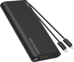 VEGER W2503-T130 VEGER Power bank LCD kijelzővel - Kapacitás 25000mAh Gyors töltés 130 W 4 készülék töltése