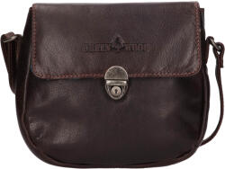 Greenwood Női bőr crossbody kézitáska Greenwood Petra - sötétbarna