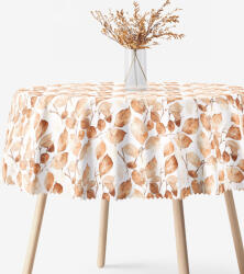 Goldea kör alakú teflonos terítő - levelek lenyomatai Ø 150 cm