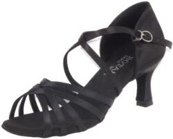 Botan női tánccipő BL-2 fekete 6, 5 cm Flare Méret: 37