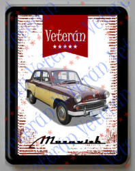  Hűtőmágnes Műanyag - Moskvitch Limousin (926573)