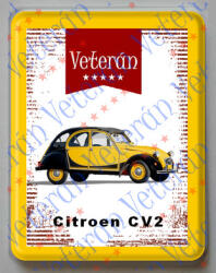  Hűtőmágnes Műanyag - Citroen CV2 sárga (390523)