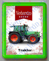  Hűtőmágnes Műanyag - Zöld traktor (786307)