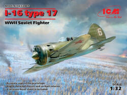 ICM I-16 type 17, WWII Soviet Fighter 1: 32 (32005)