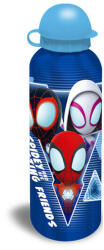  Pókember Blue Web alumínium kulacs ívókupakkal 500 ml - szukits