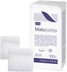 Matopat Nem steril mull-lap 100 db 7.5x7.5cm 17 12